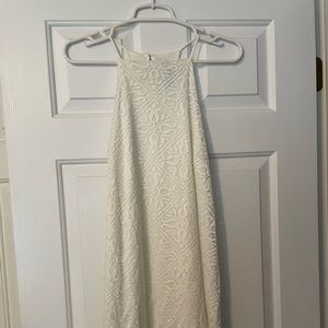 Ivory lace dress. Lined. Small.